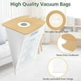 thumbnail image 3 of 10 Pack Style MM Vacuum Bags Compatible with Eureka Style MM Eureka Mighty Mite 3670 and 3680 Series Canister Vacuums, Replaces Part # 60295, 60295A, 60295B 60295C, 60296 & 60297A, 3 of 8
