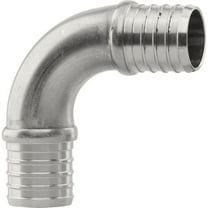 Plumbeeze PEX Elbow 90 Degree Stainless Steel Fitting - 1 In