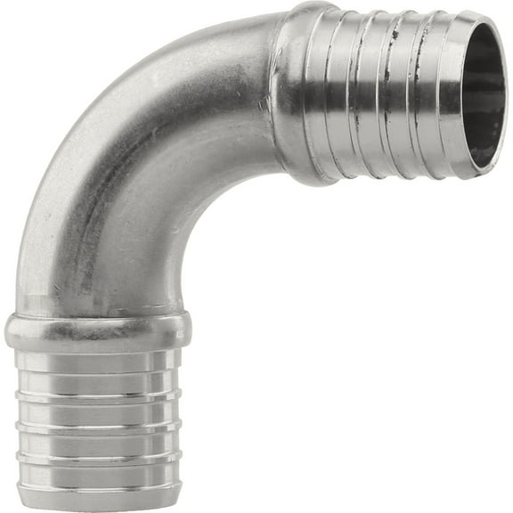 Plumbeeze PEX Elbow 90 Degree Stainless Steel Fitting - 1 In