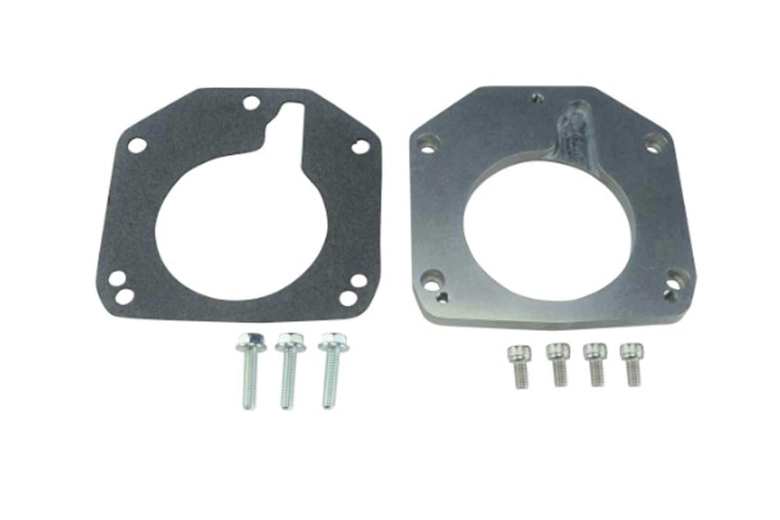 ICT Billet LS Drive By Cable Throttle Body Adapter / LS3 4 Bolt Intake