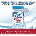 thumbnail image 4 of Lysol® Disinfecting White Wipes, Crisp Linen Scent, Household Cleaning Cloths, 80 Count, 4 of 8
