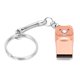 thumbnail image 4 of Memoria USB 2.0 con diseño de dibujos animados, portátil, con adaptador para Android, Plug and Play, oro rosa de 128 G, 4 of 5