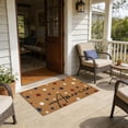 thumbnail image 6 of Chamoist 4th of July Coir Door Mat Outdoor, Red White Blue Fireworks Star Patriotic Welcome Mat, Independence Day Entrance Door Rugs for Indoor Outdoor Home Bathroom Decor, 15.75X23.62 inch, 6 of 6