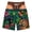 Green, variant on Funny US Flag 3D Legs Swim Trunks American Style Underwear Graphic Beach Shorts Gag Summer Pool Party Boardshorts