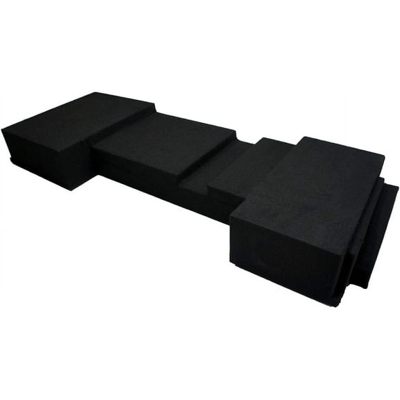 2002-2013 Chevy Silverado 1500Hd Crew Truck Dual 10" Subwoofer Enclosure Sub Box