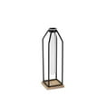 thumbnail image 1 of Cheungs 5483L-BK Tall Metal Stand with Glass Tube, Black, 1 of 1