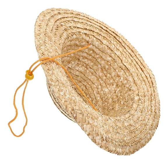 WRITWAA bucket hat for boys Straw Hat Khaki 1Set Adjustable Fit Wide Brim Breathable Comfort Summer Beach Hat for Kids