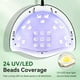 thumbnail image 4 of Lámpara de uñas JODSONE U V LED para uñas, gel, con sensor automático, color verde, 4 of 8