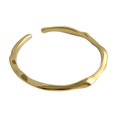 thumbnail image 4 of Anillo apilable de estilo sexy para mujer, sencillo, con superficie irregular minimalista, anillo fino de plata esterlina, 4 of 5