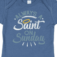 thumbnail image 4 of Inktastic Saint on Sunday Boys or Girls Baby Bodysuit, 4 of 5