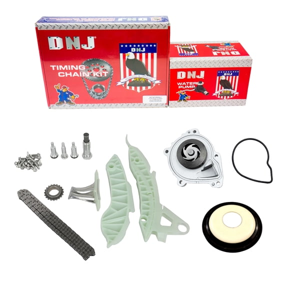 DNJ TK827WP Timing Chain Kit with Water Pump Fits Cars & Trucks 07-16 Mini 1.6L L4 DOHC 16V