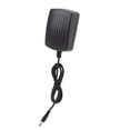 thumbnail image 1 of 15V 3A 45W DC Power Adapter, DC Power Cable with 5.5mm X 2.5mm DC Plug, Spring Clip, Compatible with 5.5 X 2.1mm, Black Charging Cable, 93cm / 37in, for Light Strip, Lamp Module, 1 of 7