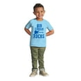 thumbnail image 3 of Big Cousin Rocks Cuz Relatives Toddler Boy Girl T Shirt Infant Toddler Brisco Brands 5T, 3 of 6