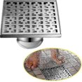 thumbnail image 1 of 20*20cm Outdoor Floor Drain, Floor Drain And Shower Drain, Drain Floor Drain, Siphon With Fragrance Stopper And Hair Strainer, 1 of 5