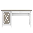 thumbnail image 3 of Pemberly Row Contemporary Wood Computer Desk with Storage in Gray, 3 of 9