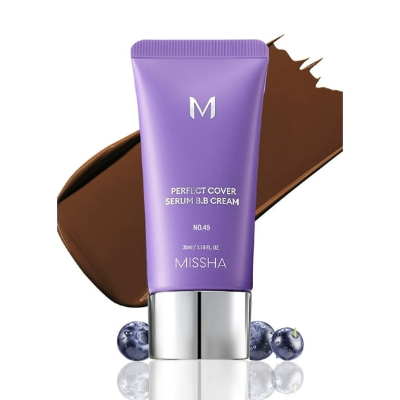 Sérum BB Cream MISSHA M Perfect Cover n.º 45, color moca intenso, 35 ml