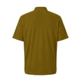 thumbnail image 4 of Domzest Mens Polo Shirts Dry Fit Moisture Wicking Performance Collared Short Sleeve Golf Shirts for Casual Athletic Business Fluorescent Green L, 4 of 9