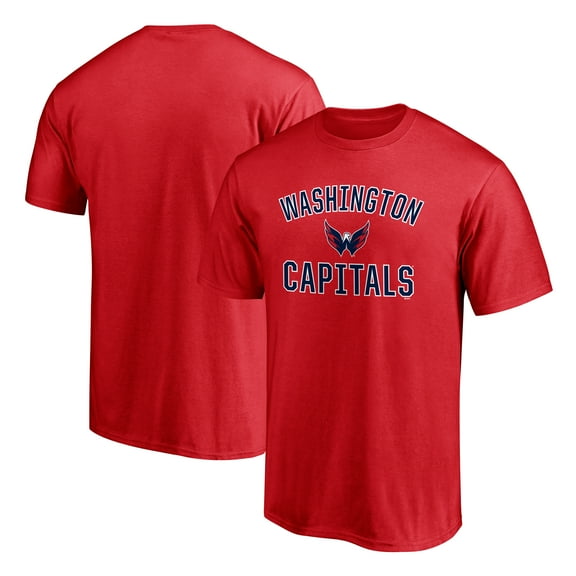 Men's  Red Washington Capitals Victory Arch T-Shirt
