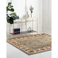 thumbnail image 3 of Rugs.com Aditi Collection Rug – 6' Square Light Blue Low Rug Perfect For Living Rooms, Kitchens, Entryways, 3 of 9