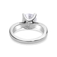 thumbnail image 4 of 925 Sterling Silver Ring Anniversary Gift Ring Moissanite Engagement Ring Promise Ring For Women, 4 of 5