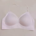 thumbnail image 2 of hotojiny Halter Bras for Women Removable Spaghetti Strap Bra Wireless Full Coverage Bralette Summer Comfortable Everyday Bras, 2 of 5