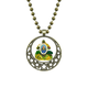 thumbnail image 1 of Honduras North America National Emblem Colgante Estrella Collar Luna Cadena Joyas Unbranded M, 1 of 3