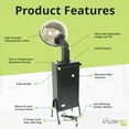 thumbnail image 5 of SalonPro Ionic Hooded Hair Dryer with Rolling Stand, 5 of 11