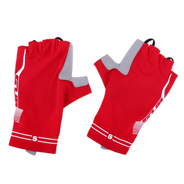 1 Guantes Rellenos de Medio para Verano Transpirables S shamjiam Guantes de ciclismo