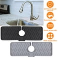 thumbnail image 3 of NewHome Silicone Faucet Mat Catcher for Kitchen Faucet Drip Faucet Splash Guard Bathroom Kitchen Water Draining Pad, 3 of 9