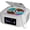 White, variant on Boombox E1 - CD Player Portable Audio System + Extra BASS with Subwoofer + FM Radio, CD MP3 AUX USB + Wired and Mode Rechargeable + Remote Control - Black