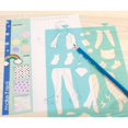 thumbnail image 3 of Make It Real Fashion Design Sketchbook: Digital Dream - W/ 110 Stickers & Stencils, Kids Ages 6+, 3 of 8