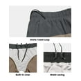 thumbnail image 5 of Little Donkey Andy Women's 7 Inches Quick Dry Golf Shorts Stretch Athletic Shorts with Liner, Laser-Cutting Pockets Sise L, 5 of 8