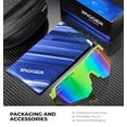 thumbnail image 5 of Xagger Sport Shield Sunglasses for Men Women Cycling Running Baseball UV400 Sun Glasses Wrap Around TR90 Frame, 5 of 6