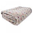 thumbnail image 1 of Manta para mascotas, 59 x 40, suave y reversible, para gatos y perros, lavable a máquina, de felpa, cálida y acogedora, de piel sintética, para cama de cachorro, para jaulas, sofá y coche, tamaño, 1 of 4