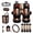 Colorul Horse, variant on Yuyamidu Aztec Ethnic Car Seat Cover Set of 15 Wolf Steering Wheel Cover Dream Catcher Seat Belt Pads Garbage Bag Air Vent Pocket Rearview Mirror Cover Car Coasters Keychain Fit for SUV Van Sedan