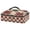 Vintage Red-Brown, variant on Iauyy Casserole Carrier for Hot Food Insulated Casserole Travel Carry Bag with Lid Food Warmer Bag for Party/Picnic,Solid-colored Checkered Pattern