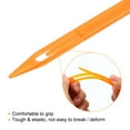 thumbnail image 4 of Uxcell 1# Plastic Netting Needle Shuttles Net Repair Mending Tool, Orange 15 Pack, 4 of 5