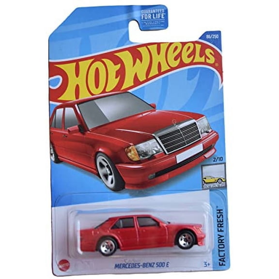 Hot Wheels Mercedes-Benz 500 E (Red) 2022 Factory Fresh
