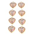 thumbnail image 1 of 8 Piezas Colgante Forma de Brillante Metal Abalorios para Collar, , Pendientes Rosado Macarena Antiguos colgantes de dijes, 1 of 8