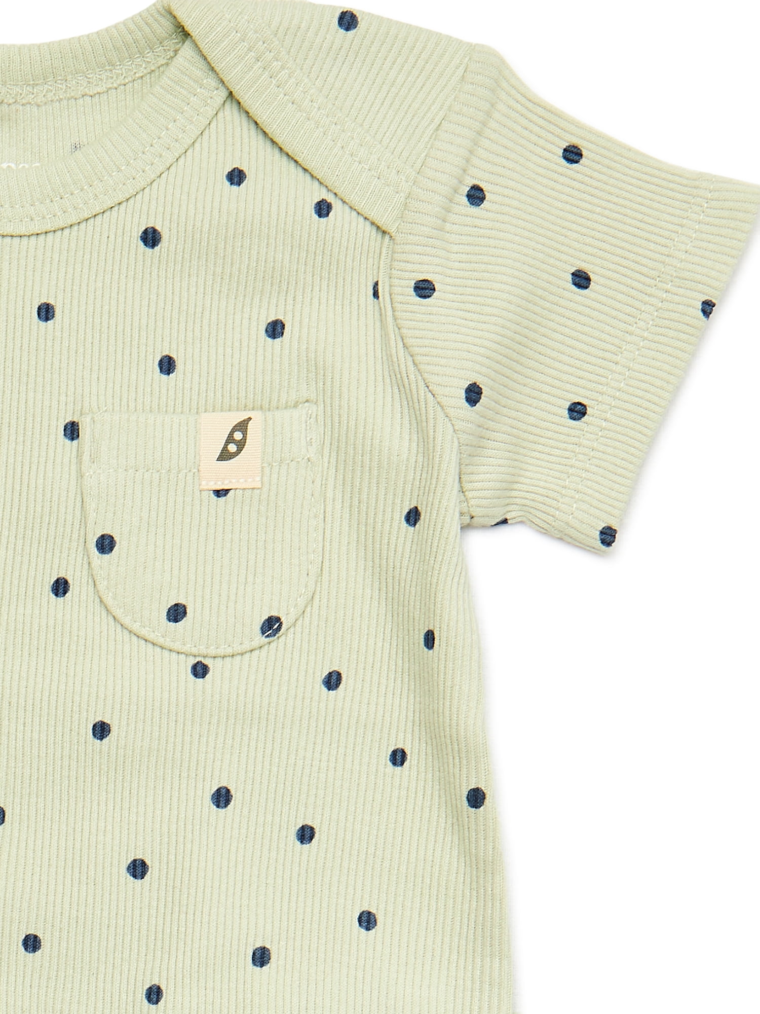 easy-peasy Baby Girls Bodysuit and Legging Outfit Set, 2-Piece, Sizes 0-24 Months