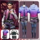 thumbnail image 2 of Disfraz de fantasía de Clove Valorant para cosplay, disfraz para mujeres adultas, niñas, ropa, mochila, trajes de juego de rol, traje de carnaval de Halloween, 2 of 5