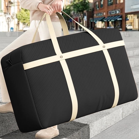 SCNOR Carrying Handles Storage Bags Closet Clothes Organizers and Storage Fabric