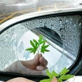 thumbnail image 3 of Walbest 2Pcs Car Rearview Mirror Rainproof Film, HD Nano Anti Fog Anti Scratch Interior Rearview Mirror Anti Glare Film Waterproof for Safe Driving, Car Mirrors, Side Windows Car Trucks SUVs, 3 of 7