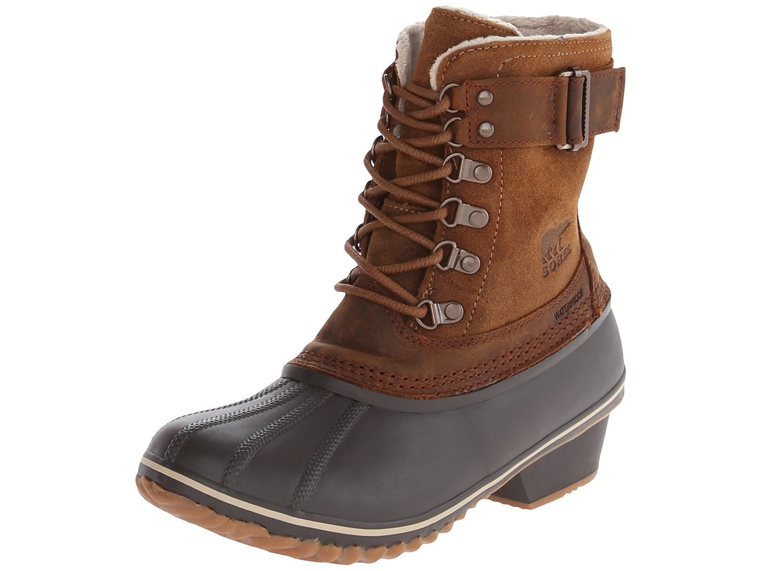 sorel women's winter fancy lace ii boot mid calf