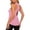 Pink, variant on Gunia Women Tank Tops Yoga Top With Backless Design Breathable Ice Silk Workout Athletic Tank For Fitness And Sports T Shirts For Women Blue Xl