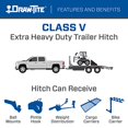 thumbnail image 4 of Fits 2018-2023 Hyundai Kona Draw-Tite Trailer Hitch Rear 76599 Class III; Square Tube Welded; 2 Inch Receiver; 2000 Pound Weight Carrying Capacity/300 Pound Tongue Weight, 4 of 5