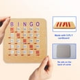 thumbnail image 5 of Gse 5Ply Stitched Shutter Bingo Cards, Finger-Tip Shutter Slide Bingo Cards, Easy-Read Large Print Bingo Cardboard With Sliding Windows (50-Pack), 5 of 5