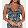thumbnail image 4 of Sunsets Swimwear Fanfare Seagrass Texture Forever Tankini Top, 4 of 6