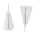 thumbnail image 1 of Medidor De Lluvia De Tubo De Cono De Plástico 2pcs Para Jardín Al Aire Libre Con Dígitos De Fácil Lectura SM SunniMix Medidor de pluviómetro en cascada, 1 of 8