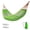 Green255*130cm, variant on Hammock with Ice Silk Mesh for Outdoor Camping, Anti-Roll Curved Spreader Bar Swing, Breathable Travel Lounger for Backyard or Beach